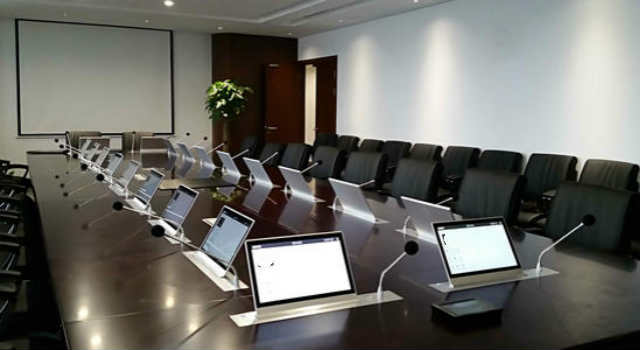 无纸化会议系统液晶升降电机_电子桌牌翻转电机-万至达电机