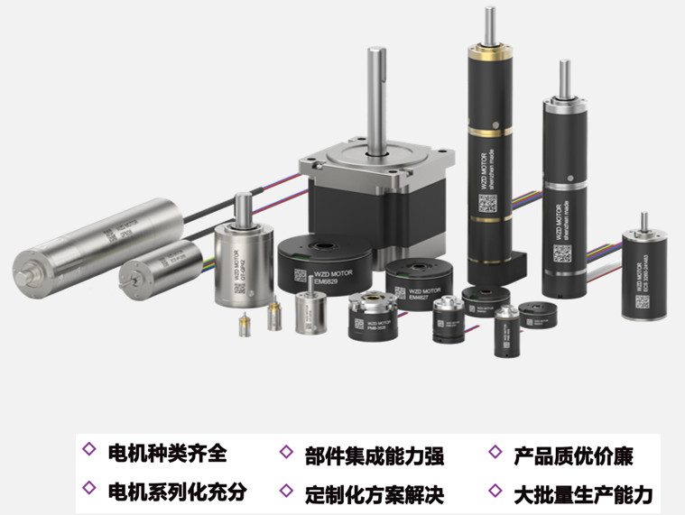 人形机器人电机_灵巧手空心杯电机定制-万至达电机