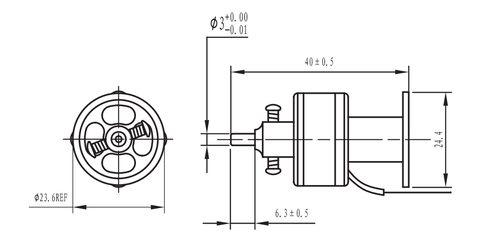 OT-EM2414无刷电机|无人机电机|航模马达|小马达-万至达电机